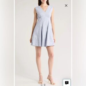 SALE! DEAL! $550 Retail New w/Tags Derek Lam 10 Crosby Concha VNeck A-Line Dress